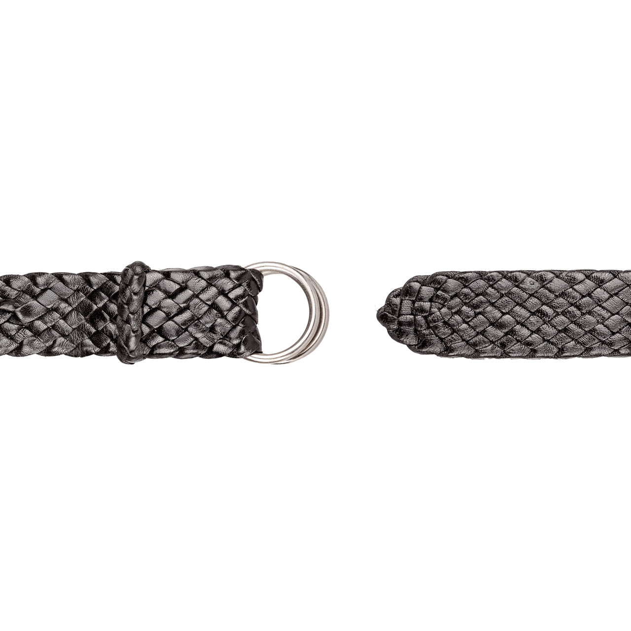 Croc Ridge Kangaroo Plaited Mens Ring Belt - 35mm (1 3⁄8") Wide