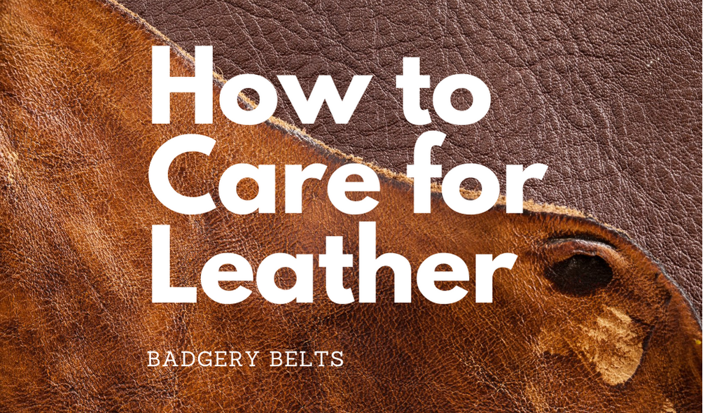 How To Care for Leather. How To Conditon Leather. How to Wash Leather Belt, boots, wallet. 