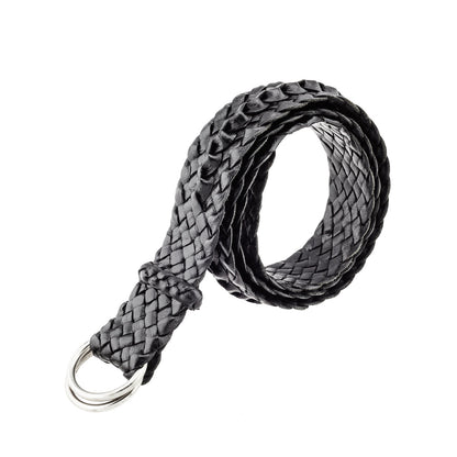 Croc Ridge Kangaroo Plaited Mens Ring Belt - 35mm (1 3⁄8") Wide