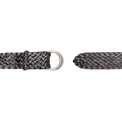 Croc Ridge Kangaroo Plaited Mens Ring Belt - 35mm (1 3⁄8") Wide
