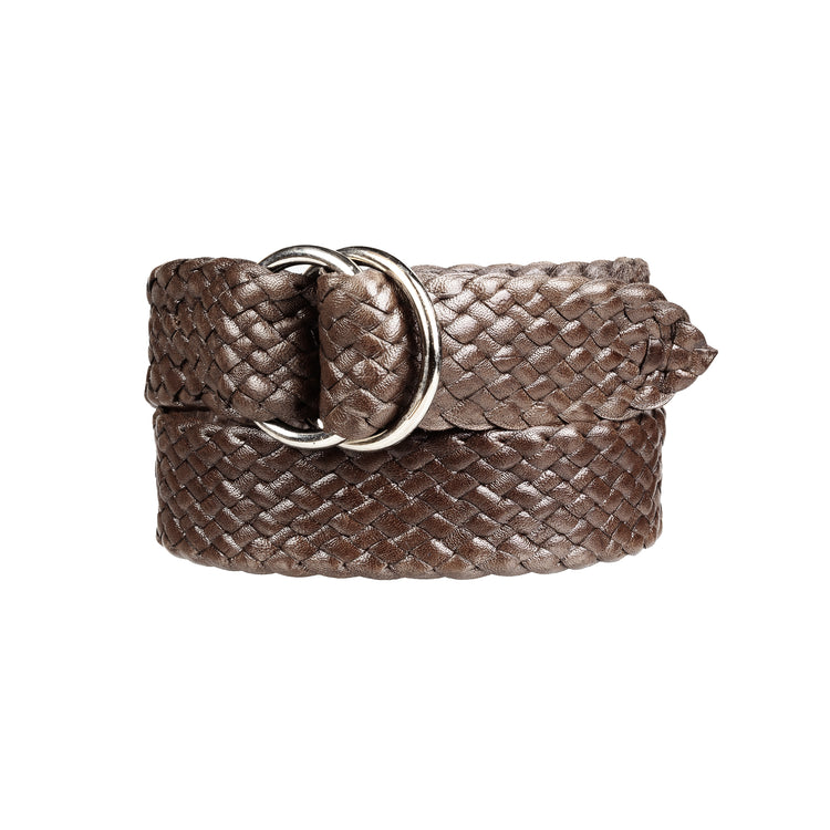 Kangaroo Leather Mens Ring Belt | Queenslander (35mm Wide) – Badgery Belts