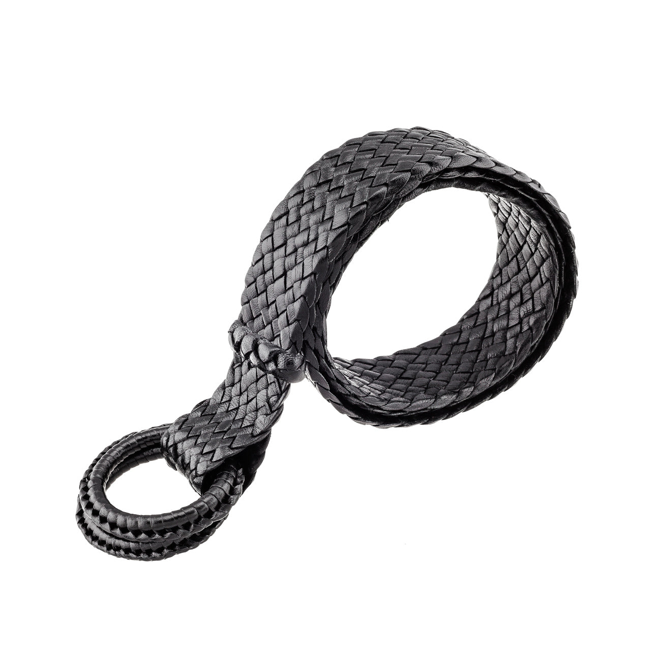 Saddler- Kangaroo Plaited Ladies Leather Ring Belt (32mm Wide)