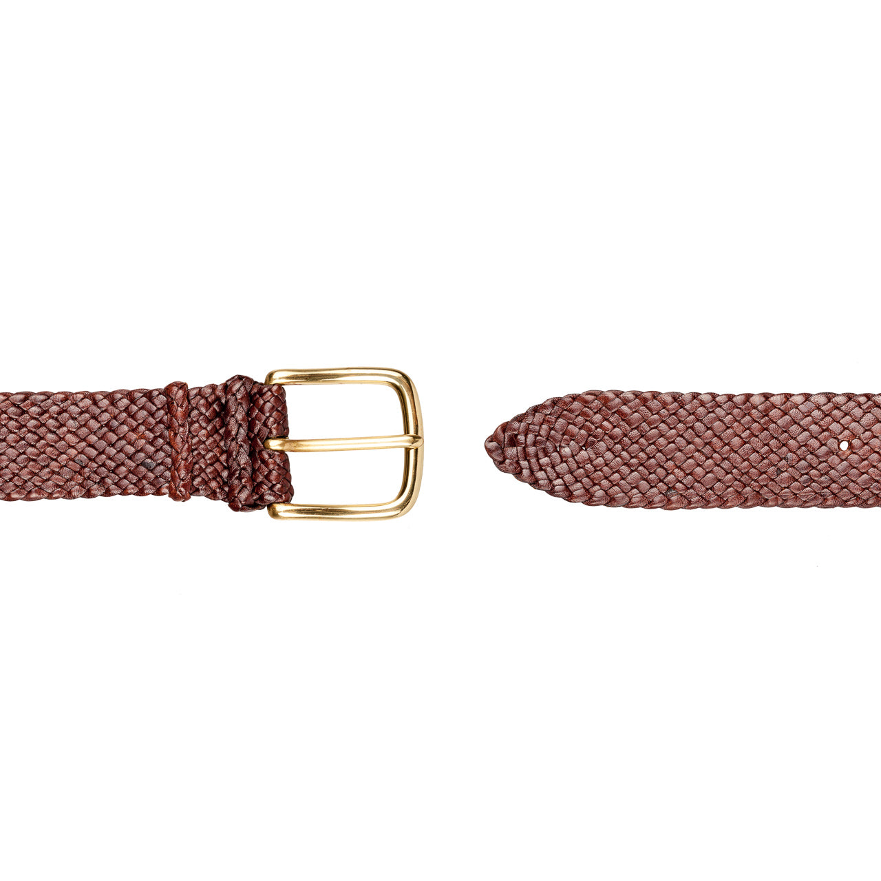 Tan Mens Eureka Belt: Goldmine of style and durability. Classic, 16 strands of Kangaroo, plaited in Brisbane. Refined outback feel. Available in Black or Tan.